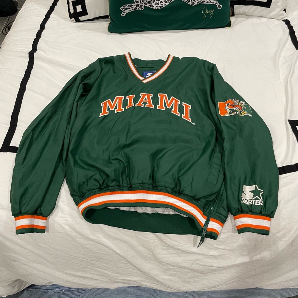 XL Starter Miami Hurricanes jacket